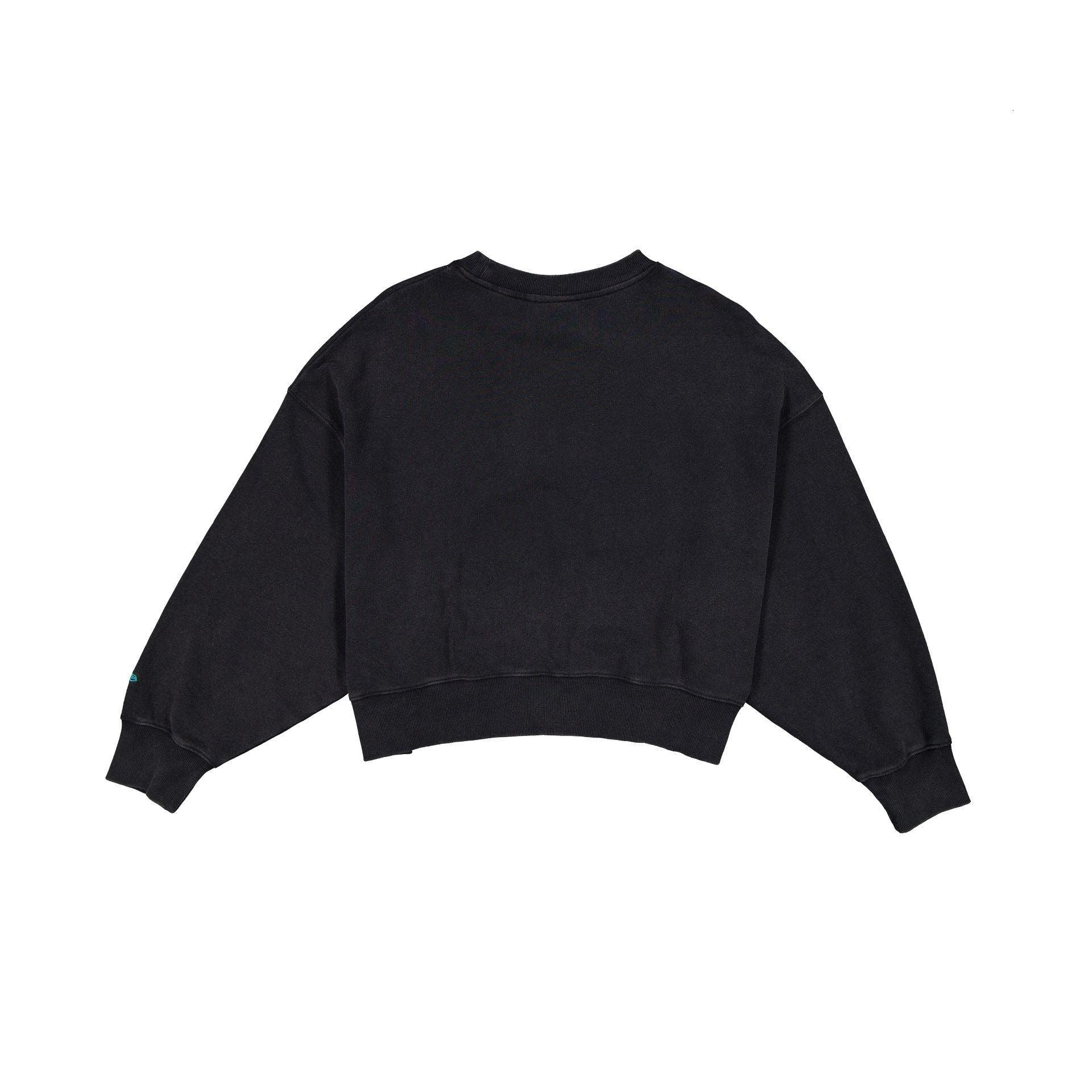 Miami Marlins City Connect Women's Distressed Crewneck Female Product Image