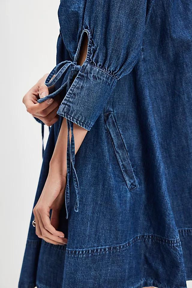 Sonora Denim Mini Dress Product Image