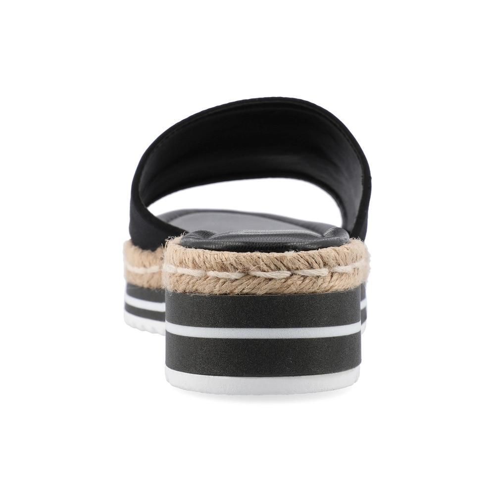 Journee Rosey Womens Espadrille Slide Sandals Product Image