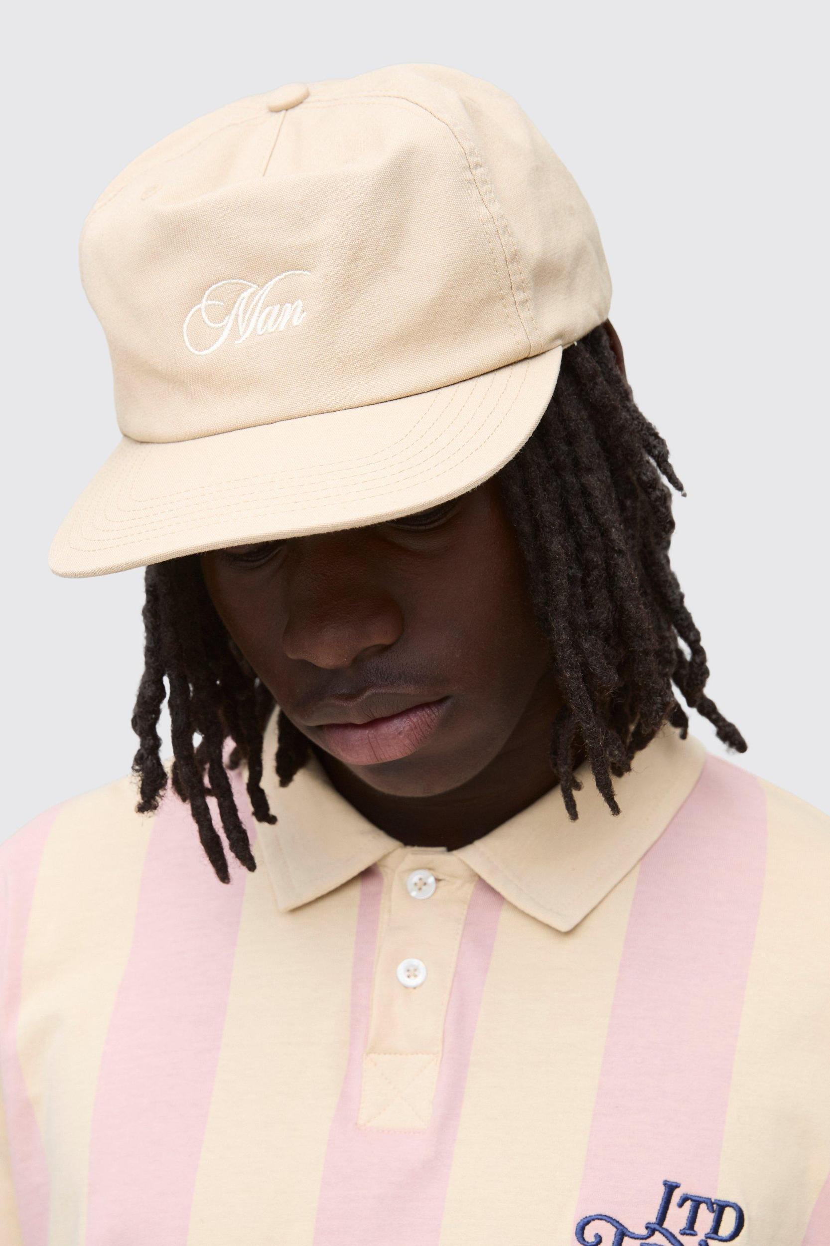 MAN Embroidered Cap | boohooMAN USA Product Image