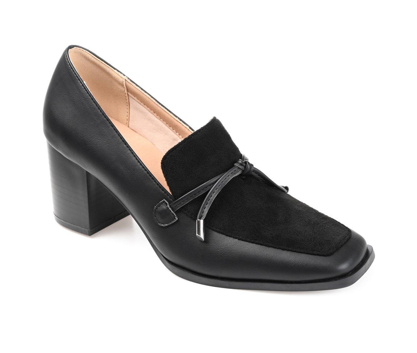 Women's Journee Collection Crawford Heeled Loafers Product Image