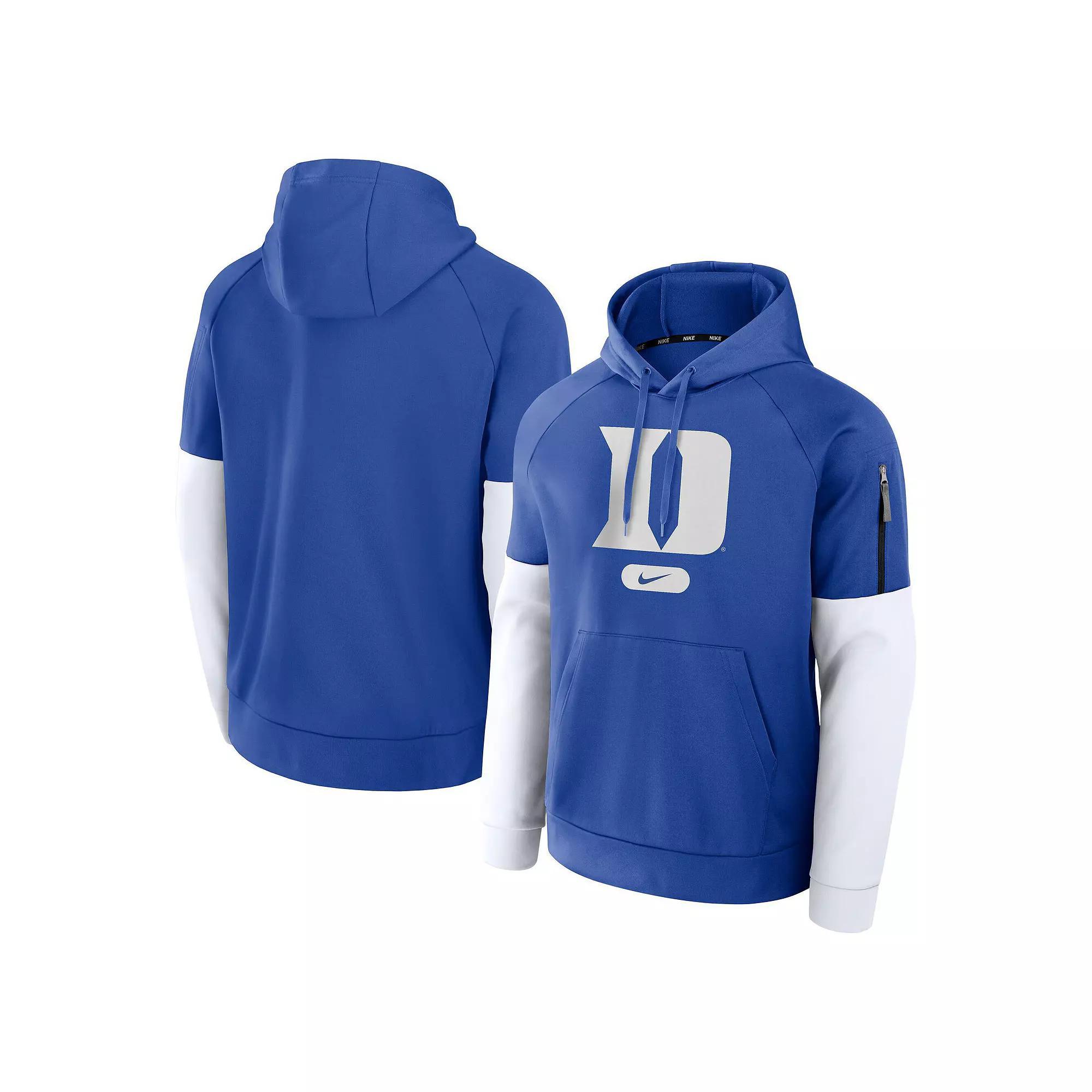Men's Nike Royal Kentucky Wildcats Fitness Performance Pullover Hoodie, Size: 2XL, Blue Product Image