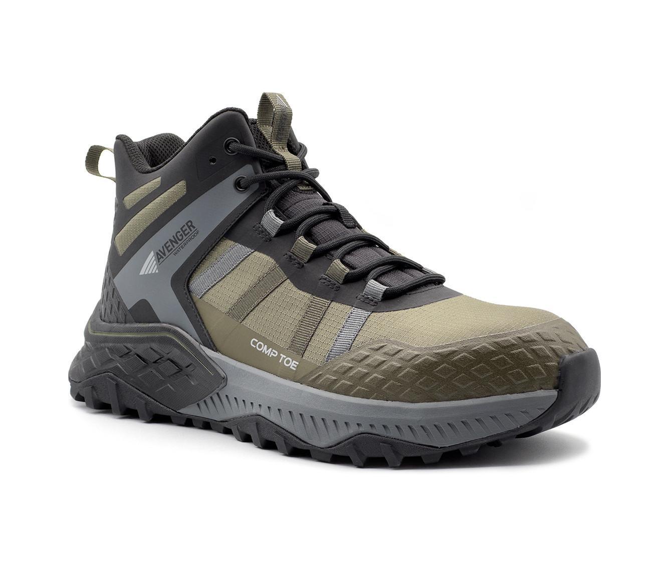 Men's Avenger Work Boots Aero Trail Mid Work Boots Product Image