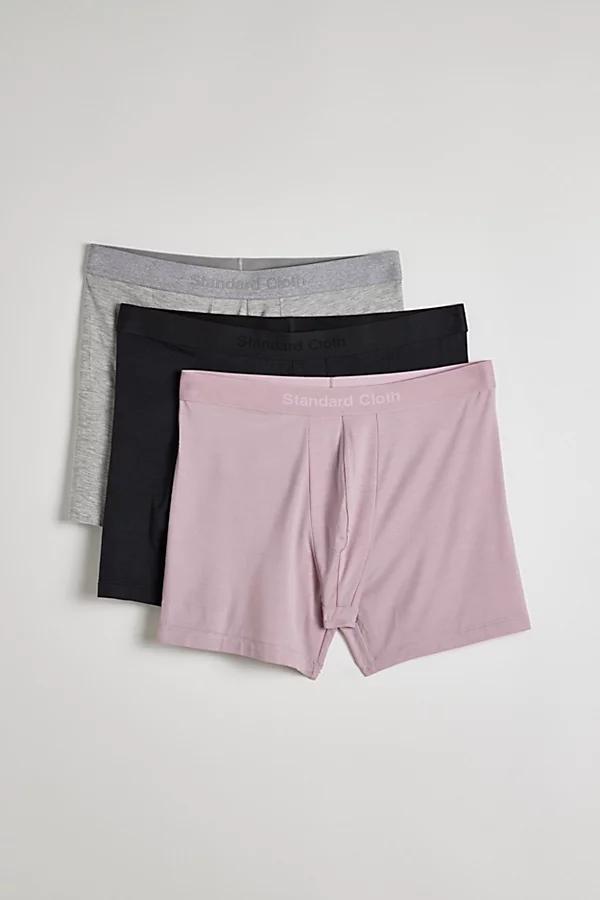 Standard Cloth Active Boxer Brief 3-Pack Mens at Urban Outfitters Product Image
