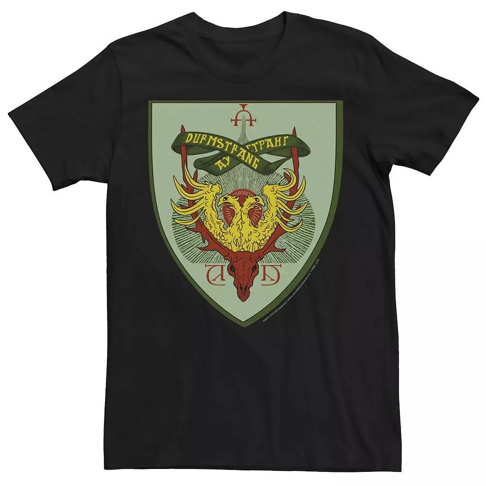 Men's Harry Potter Goblet Of Fire Durmstrang Crest Graphic Tee, Size: XL, Black Product Image