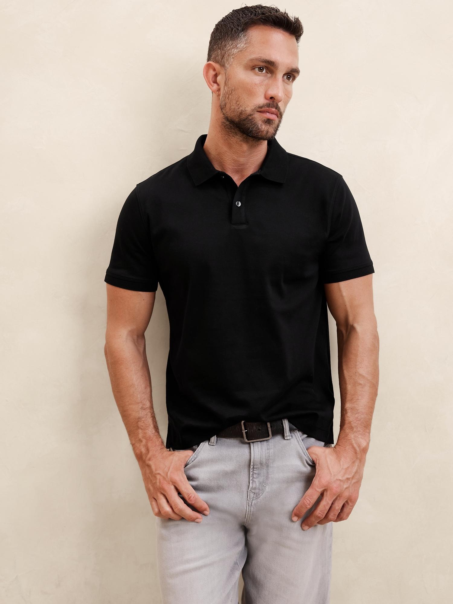 Slim Luxe Touch Polo Product Image