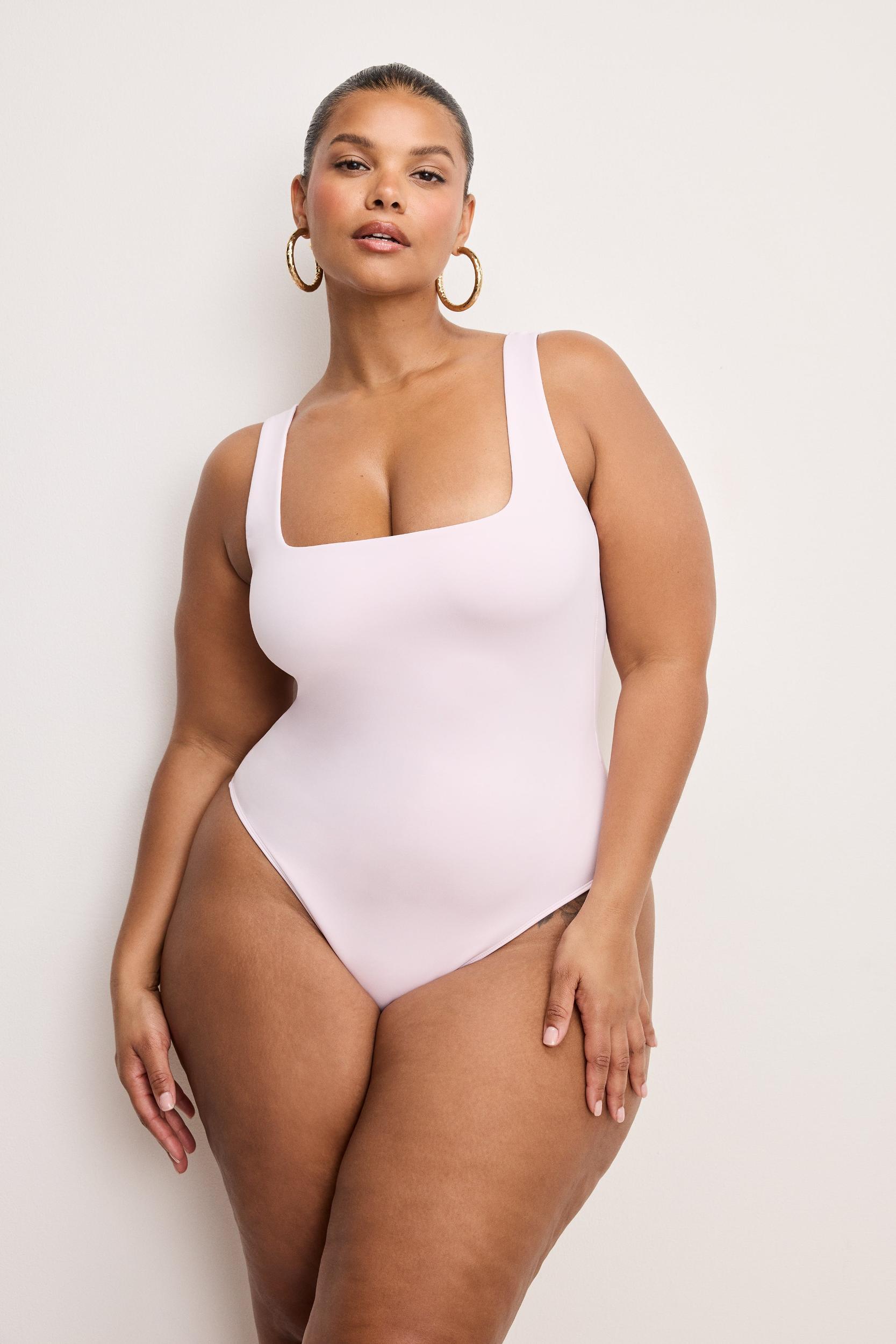 SCUBA MODERN TANK BODYSUIT | COTTON CANDY PINK003 Product Image