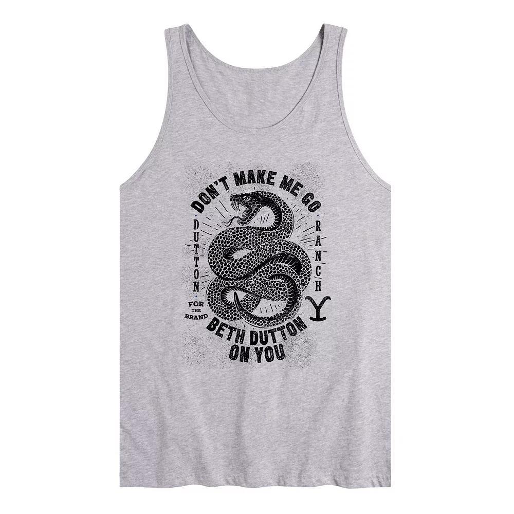 Mens Yellowstone Make Me Go Beth Tank Top Product Image