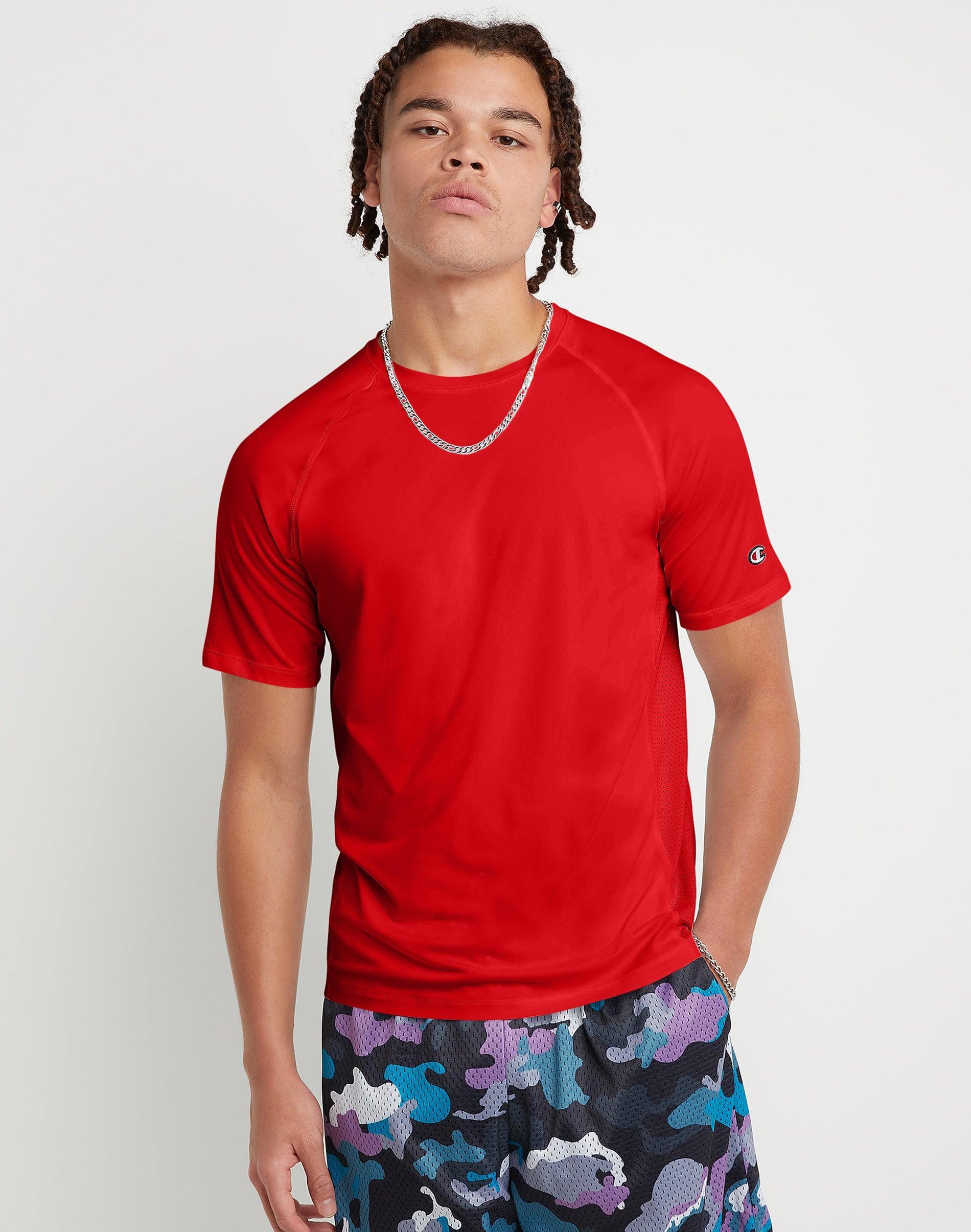 Men's Champion® MVP Mesh Tee, Size: Large, Athletic Blue Product Image