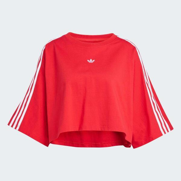 adidas Adilenium Season 3 Boxy Oversized Tee White XL Womens Product Image