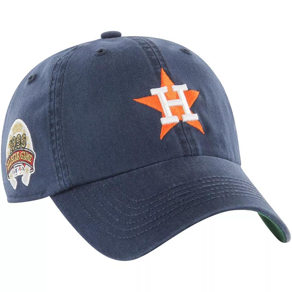 Men's '47 Navy Houston Astros Sure Shot Classic Franchise Fitted Hat, Size: XL, Blue Product Image
