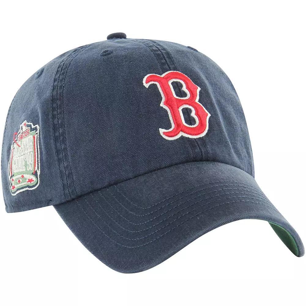 Men's '47 Navy Boston Red Sox Sure Shot Classic Franchise Fitted Hat, Size: Large, Blue Product Image