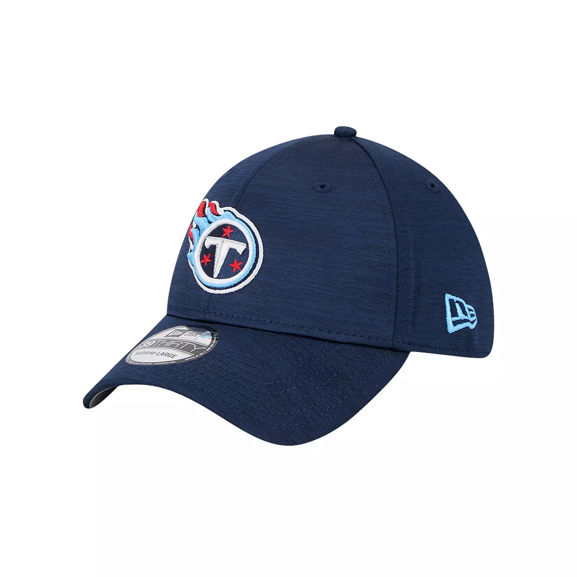 Men's New Era Navy Tennessee Titans  Active Tech 39THIRTY Flex Hat, Size: Medium/Large, Blue Product Image