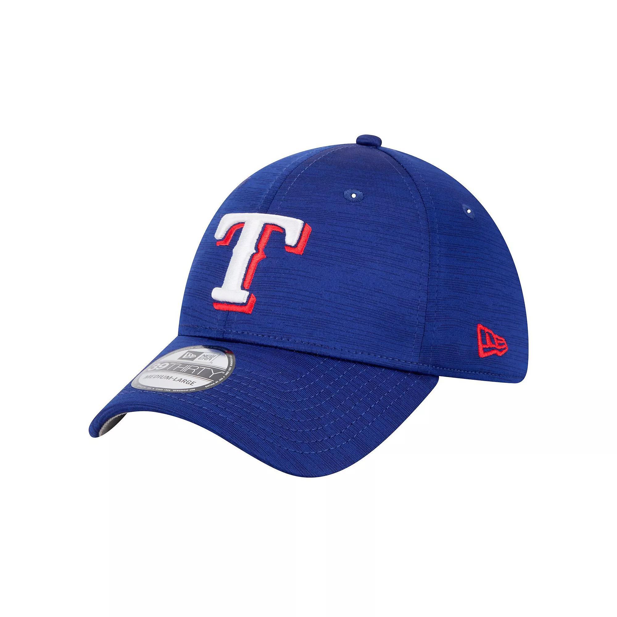 Men's New Era Royal Texas Rangers Tech 39THIRTY Flex Hat, Size: Small/Medium, Blue Product Image