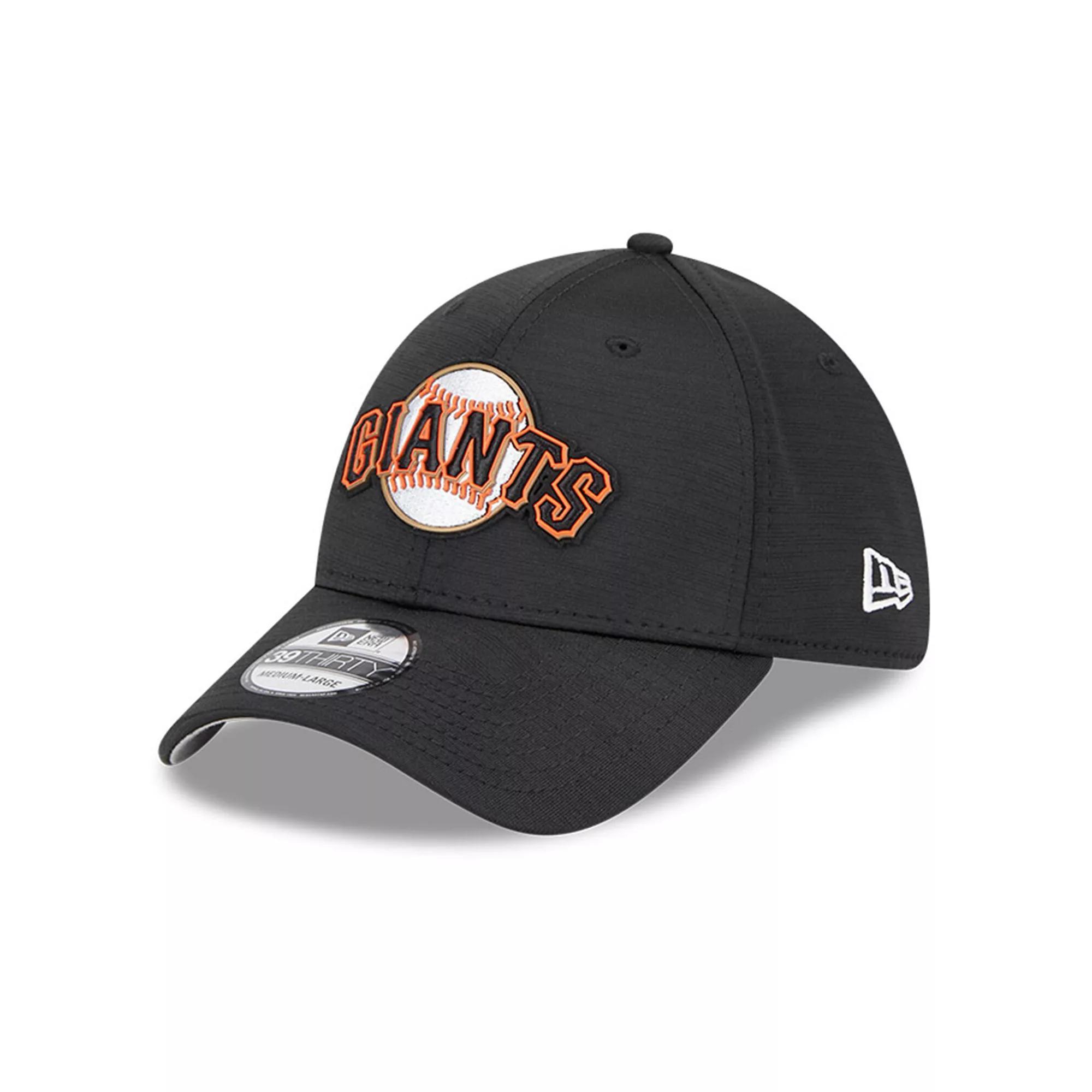 Men's New Era  Black San Francisco Giants 2023 Clubhouse 39THIRTY Flex Hat, Size: Large/XL Product Image