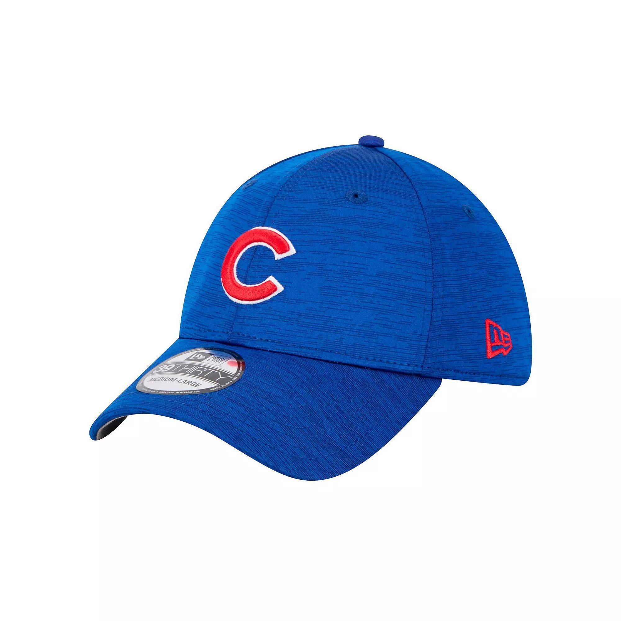 Men's New Era Royal Chicago Cubs Tech 39THIRTY Flex Hat, Size: Small/Medium, Blue Product Image