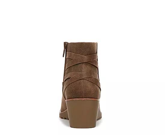 LifeStride Zariah Women's Wedge Ankle Boots, Size: 7, Brown Product Image