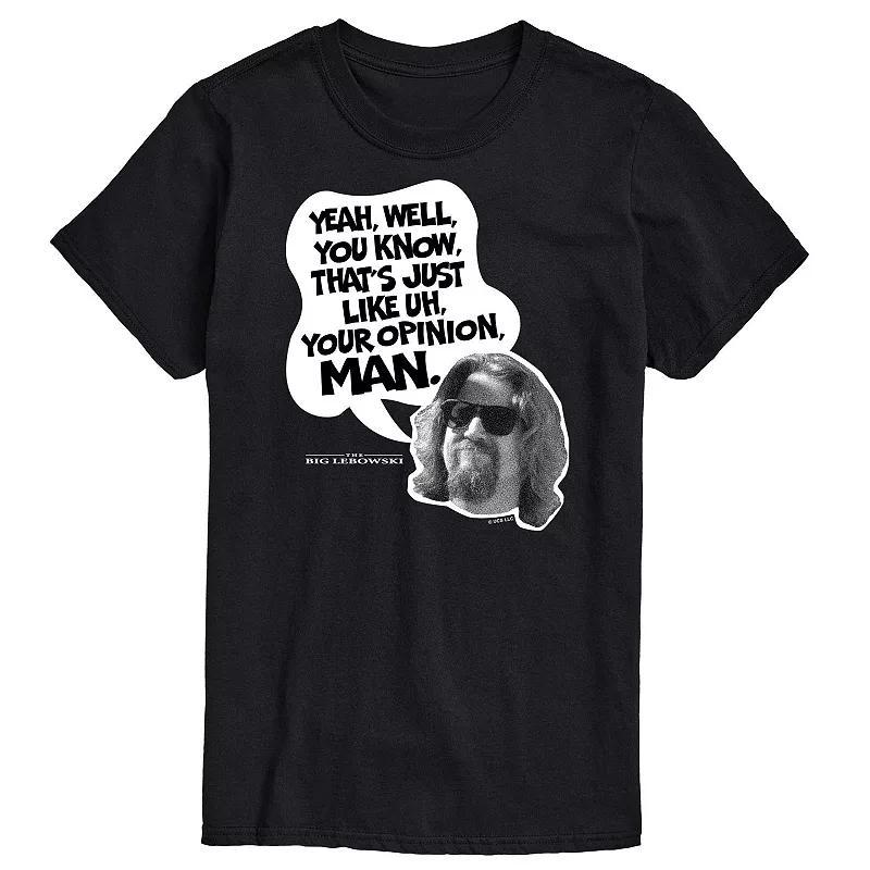 Big & Tall The Big Lebowski Your Opinion Man, Mens Product Image