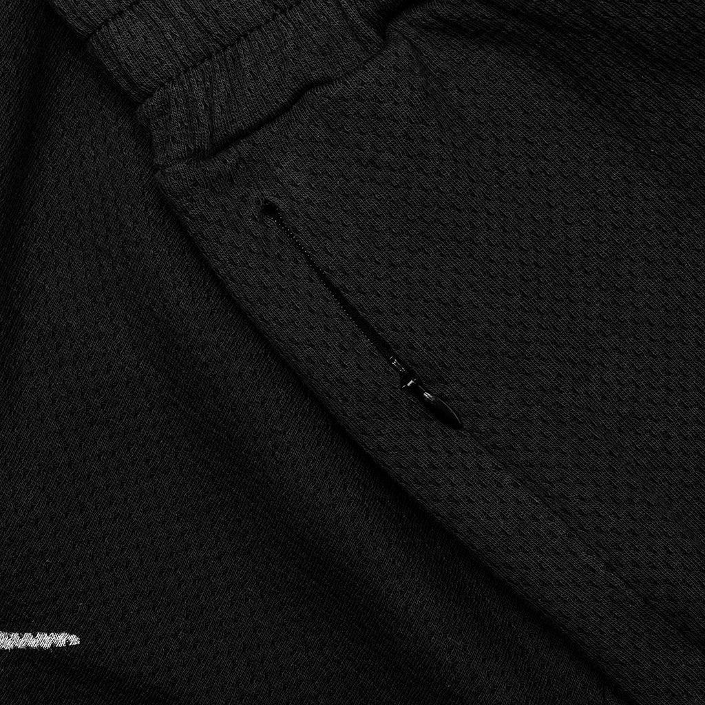Owners Club Script Mesh Shorts - Black Male Product Image