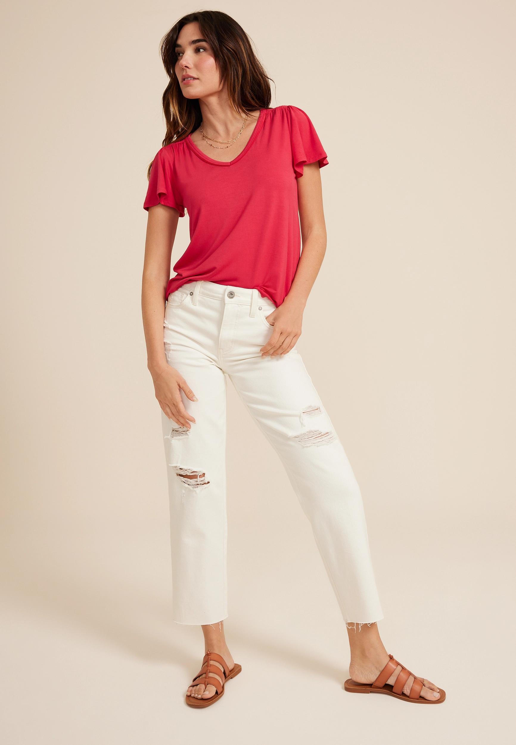 Flutter Sleeve Tee Product Image