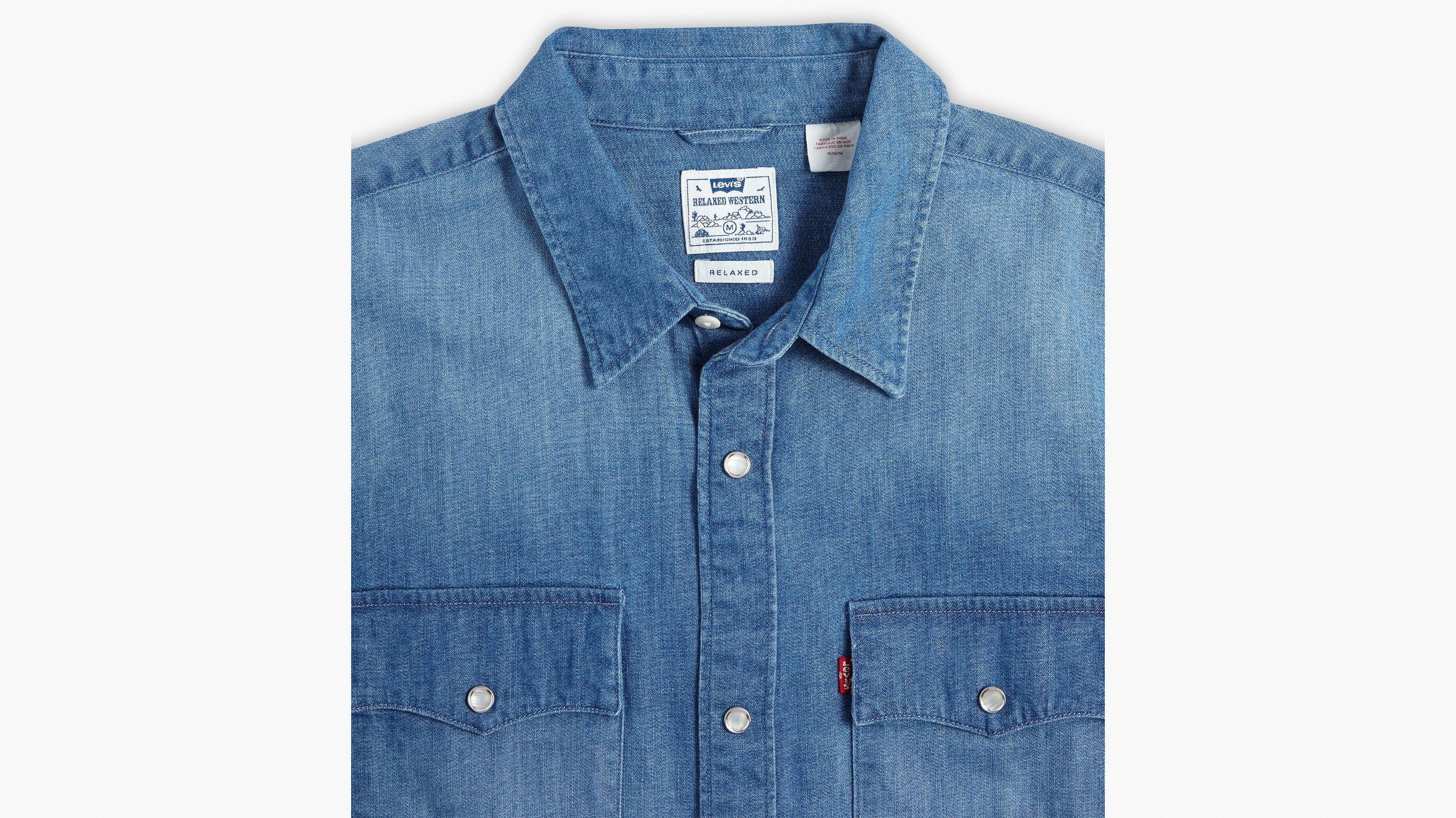 Short Sleeve Relaxed Fit Western Shirt Product Image