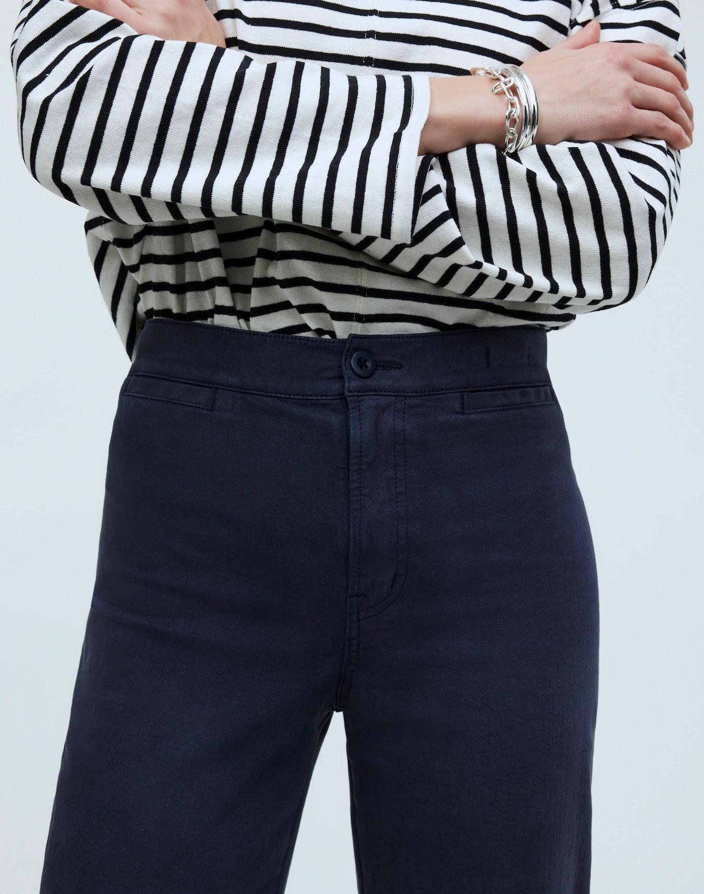 The Emmett Wide-Leg Crop Pant: Welt Pocket Edition Product Image