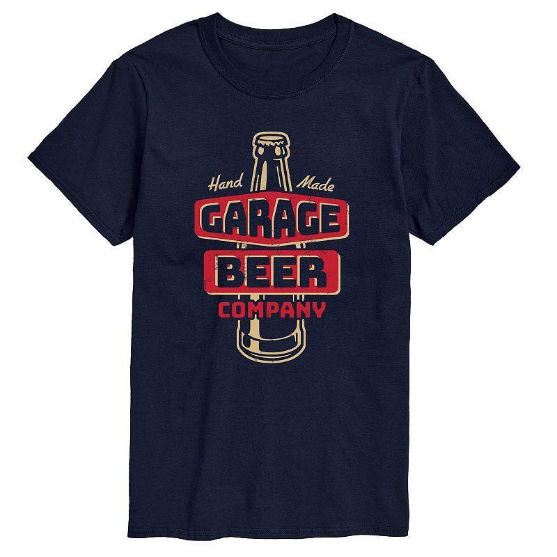 Big & Tall Garage Beer Co. Tee, Men's, Size: XXL Tall, Blue Product Image