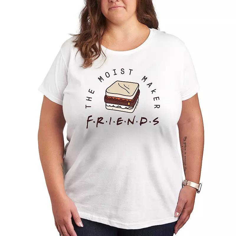 Plus Friends Moist Maker Graphic Tee, Womens Product Image