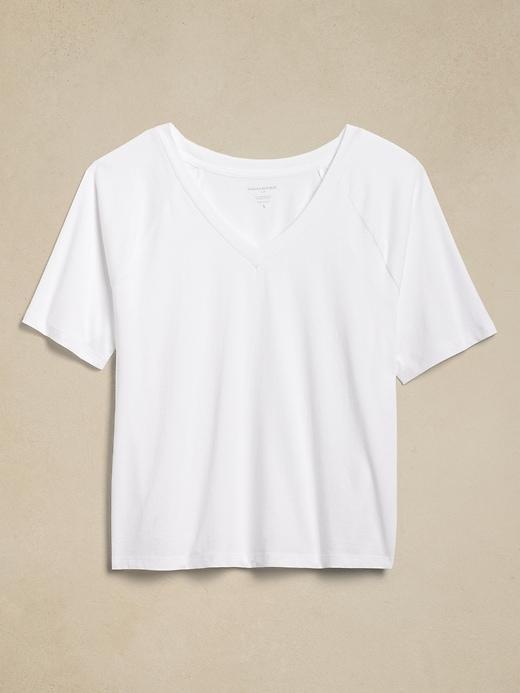 Cotton Raglan T-Shirt Product Image