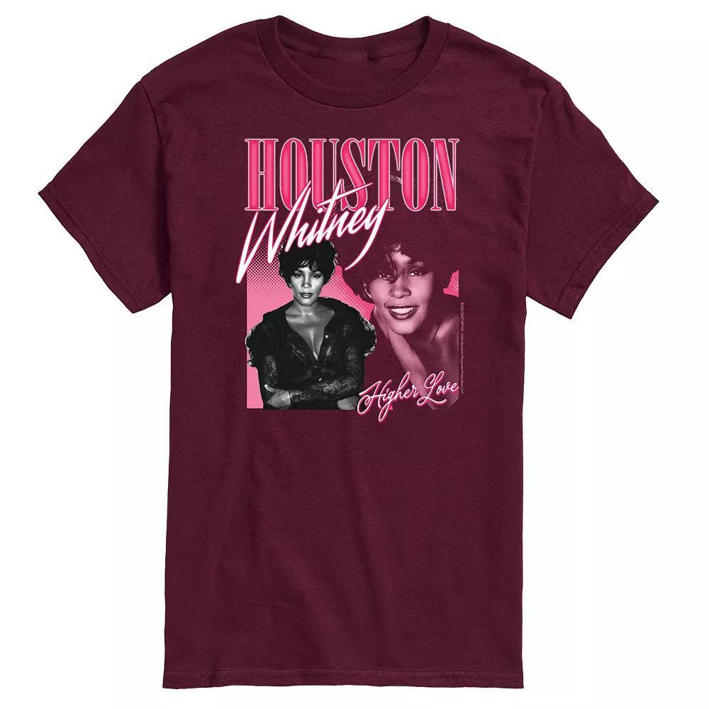 Mens Whitney Houston Higher Love Tee Product Image
