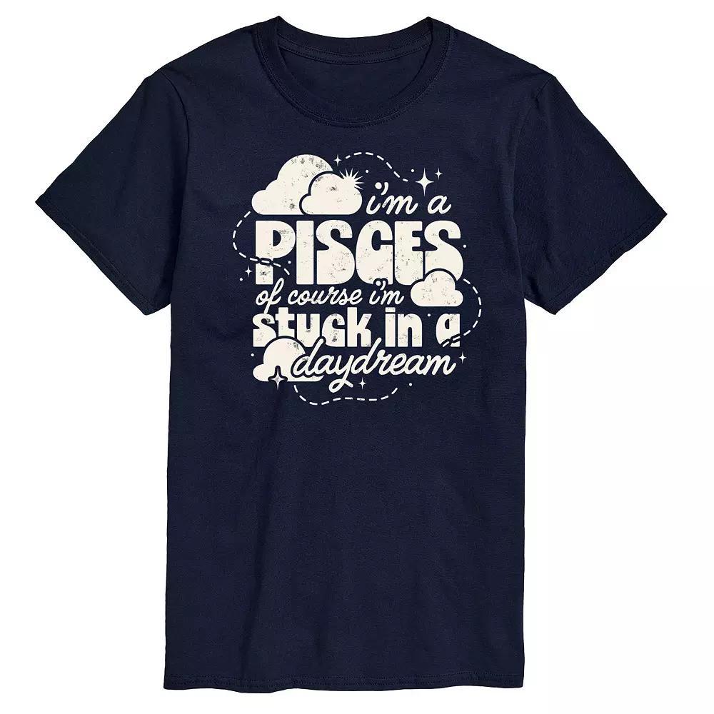 Mens Im A Pisces Daydream Graphic Tee Product Image