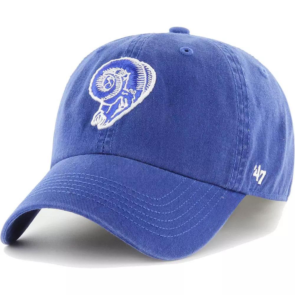Men's '47 Royal Los Angeles Rams Gridiron Classics Franchise Legacy Fitted Hat, Size: XL, Blue Product Image