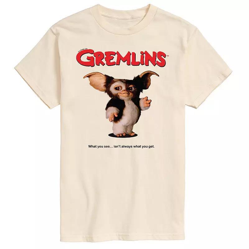 Big & Tall Gremlins Movie Poster Graphic Tee, Mens Product Image