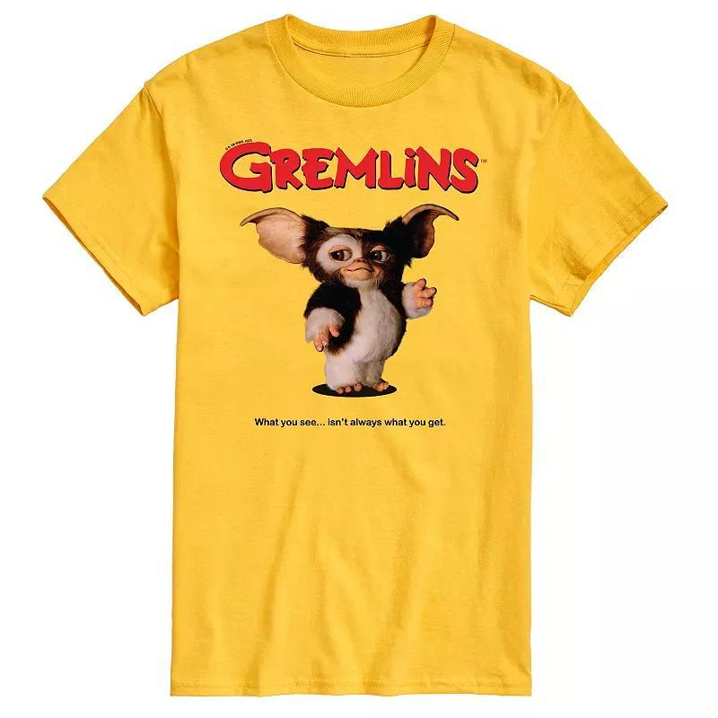 Big & Tall Gremlins Movie Poster Graphic Tee, Mens Product Image
