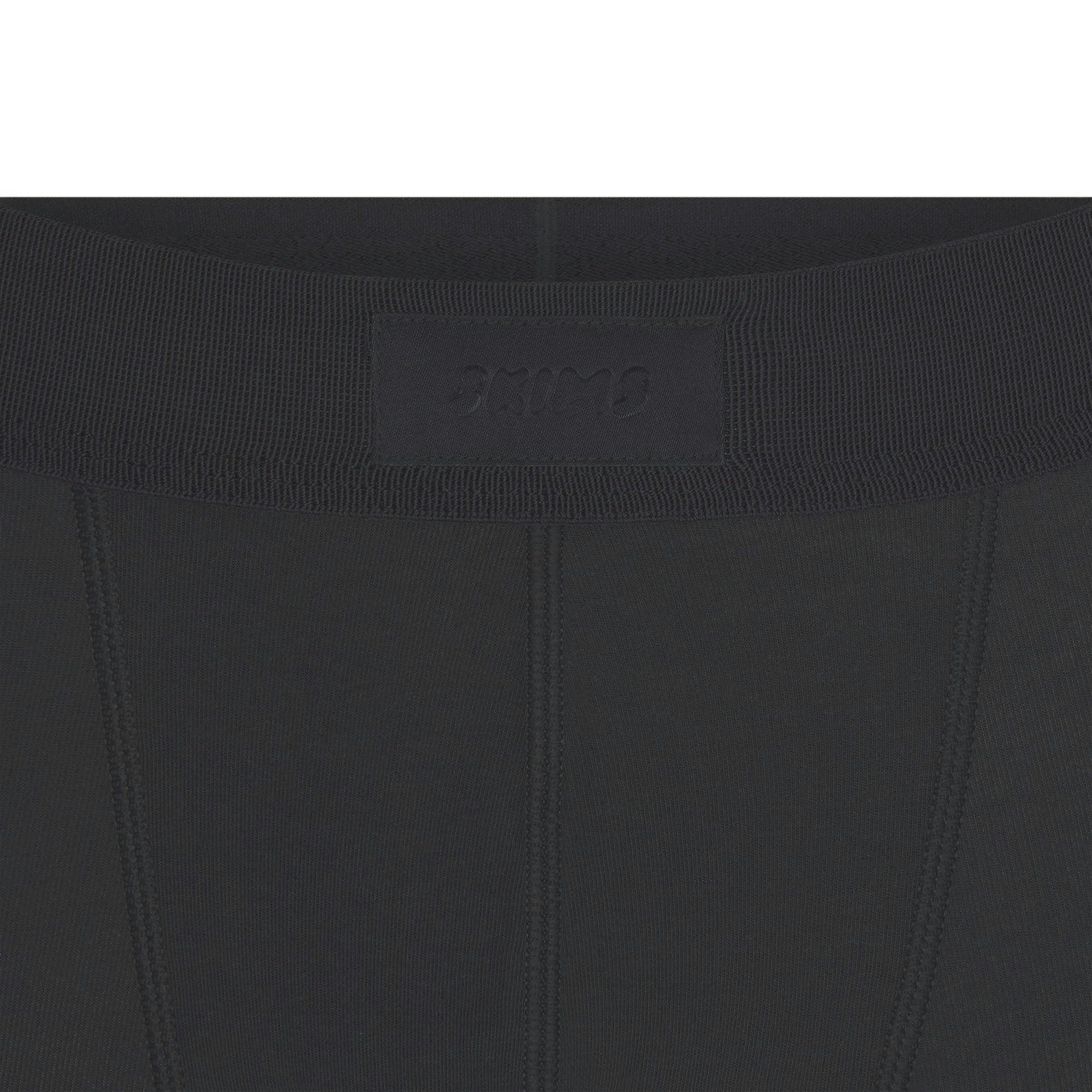 SKIMS COTTON MENS 3" BOXER BRIEF | ONYX Product Image
