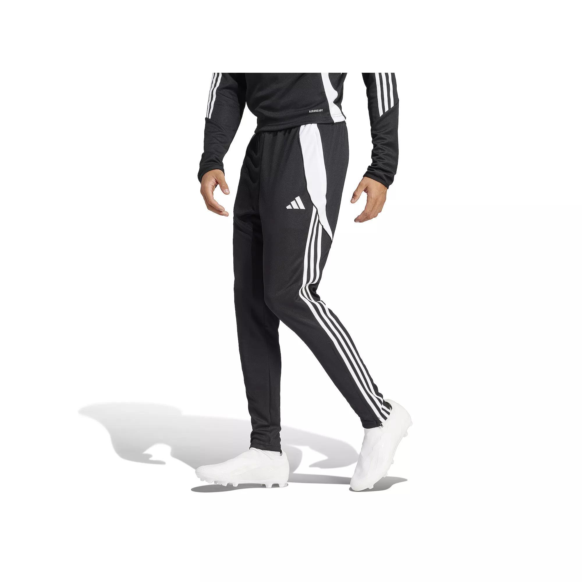 Men's adidas Tiro 24 Training Pants, Size: XL, Black White Product Image