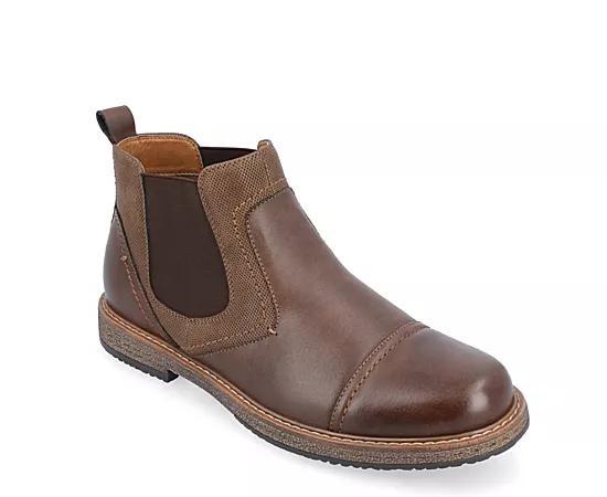 VANCE Lancaster Chelsea Men's Ankle Boots, Size: 10, Black Product Image