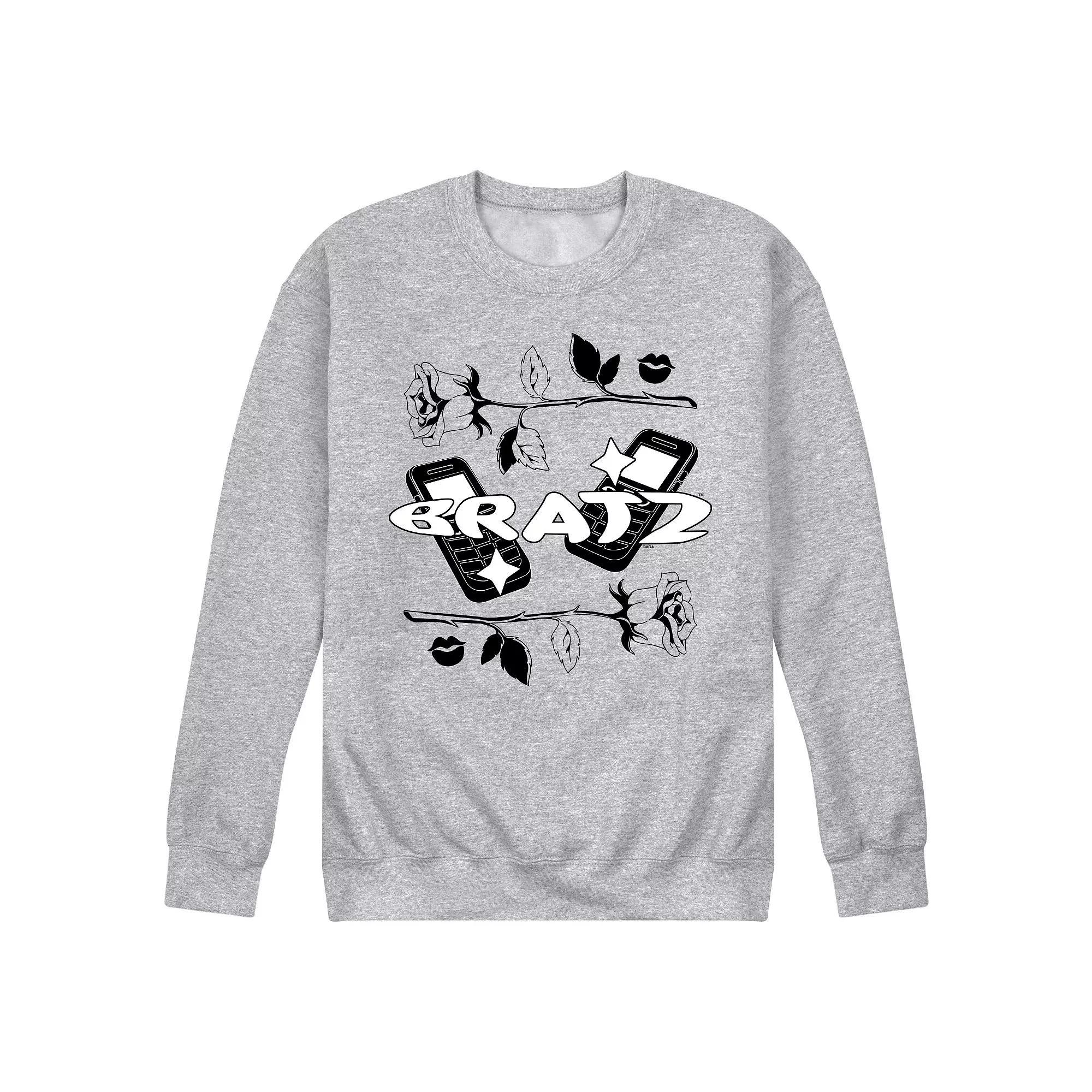 Mens Bratz Y2K Logo Fleece Sweatshirt Product Image