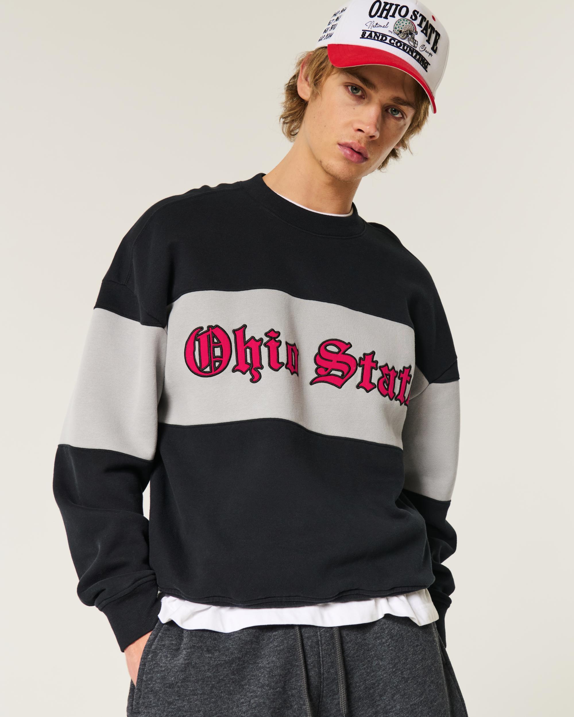 Northwestern Wildcats Graphic Crew Sweatshirt Product Image