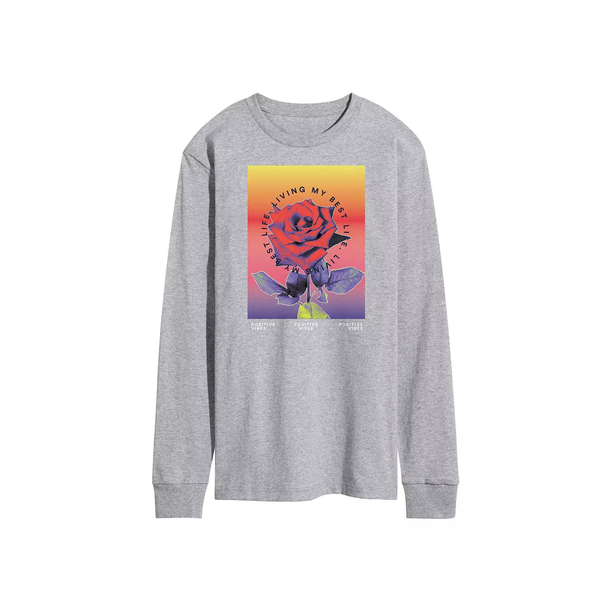Mens Positive Vibes Tee Product Image