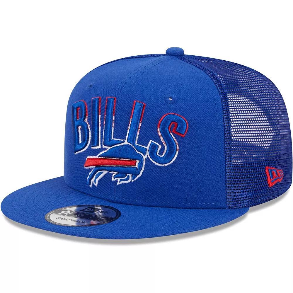 Men's New Era Royal Buffalo Bills  Grade Trucker 9FIFTY Snapback Hat, Blue Product Image