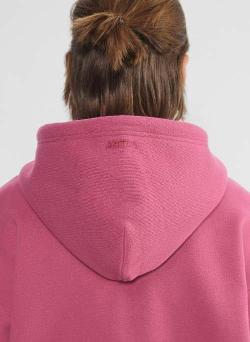 Baggy Cinch Zip-Up Hoodie Product Image