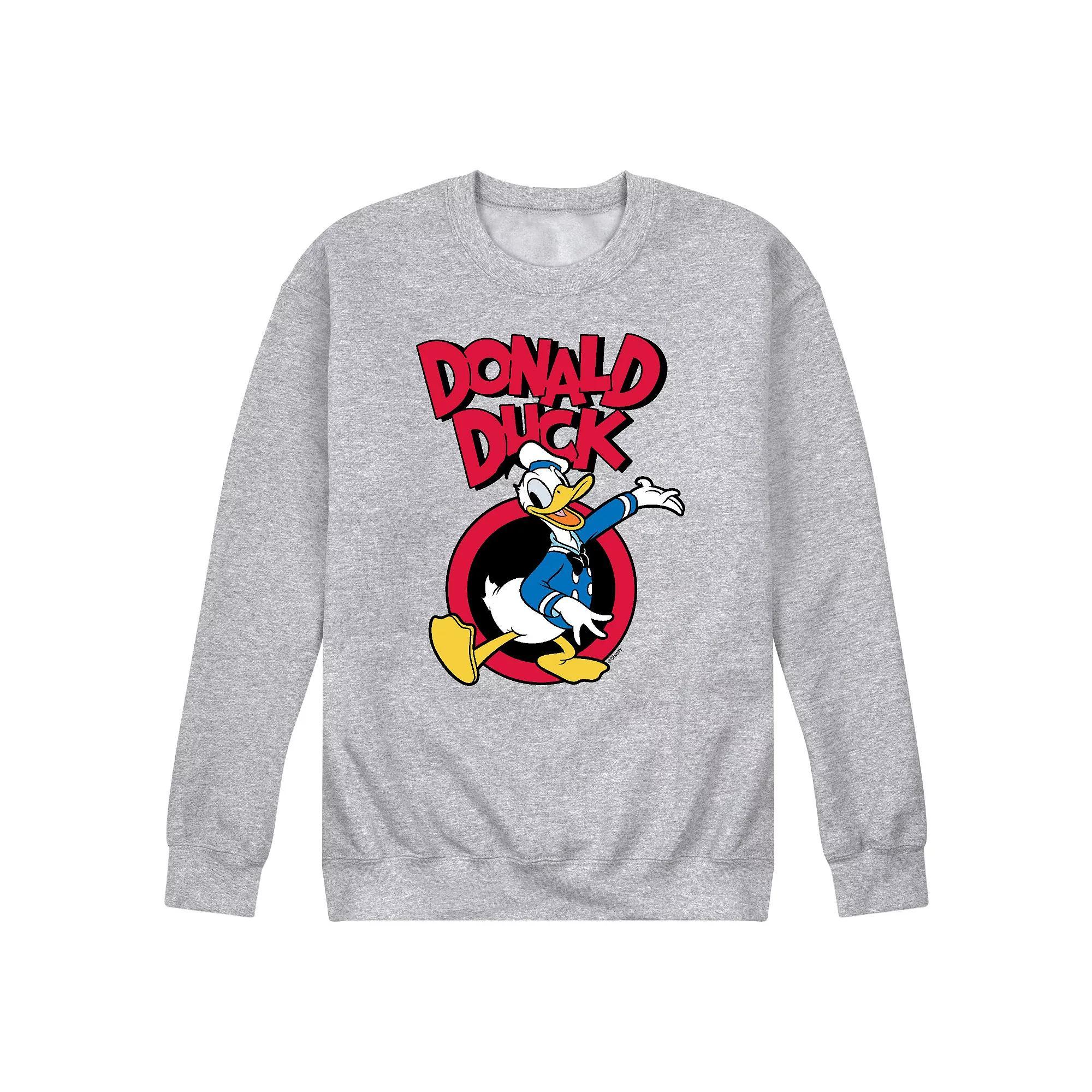 Disneys Donald Duck Mens Fleece Sweatshirt Product Image