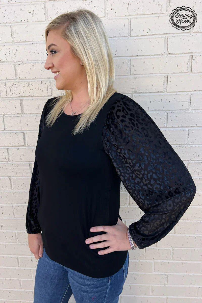 PLUS Leopard Nights Top Product Image