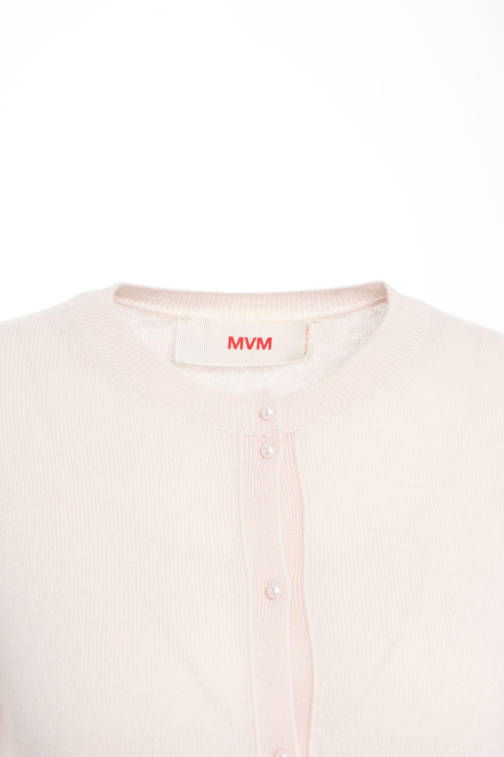 Knit Cardigan with Pearl Details Product Image