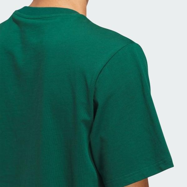 adidas Shmoofoil Fill Tee (Gender Neutral) Dark Green XS Unisex Product Image