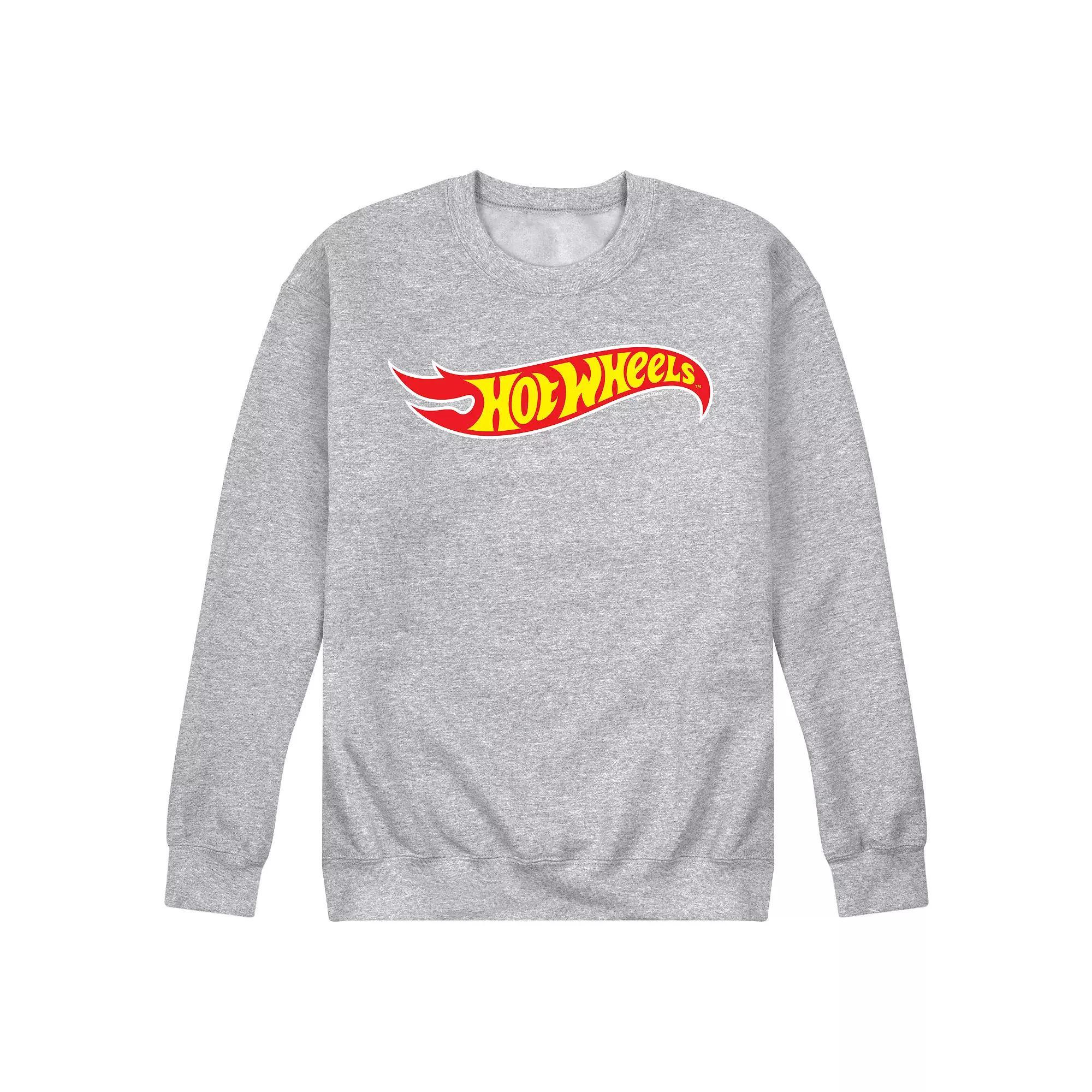 Mens Hot Wheels Logo Graphic Sweatshirt Product Image