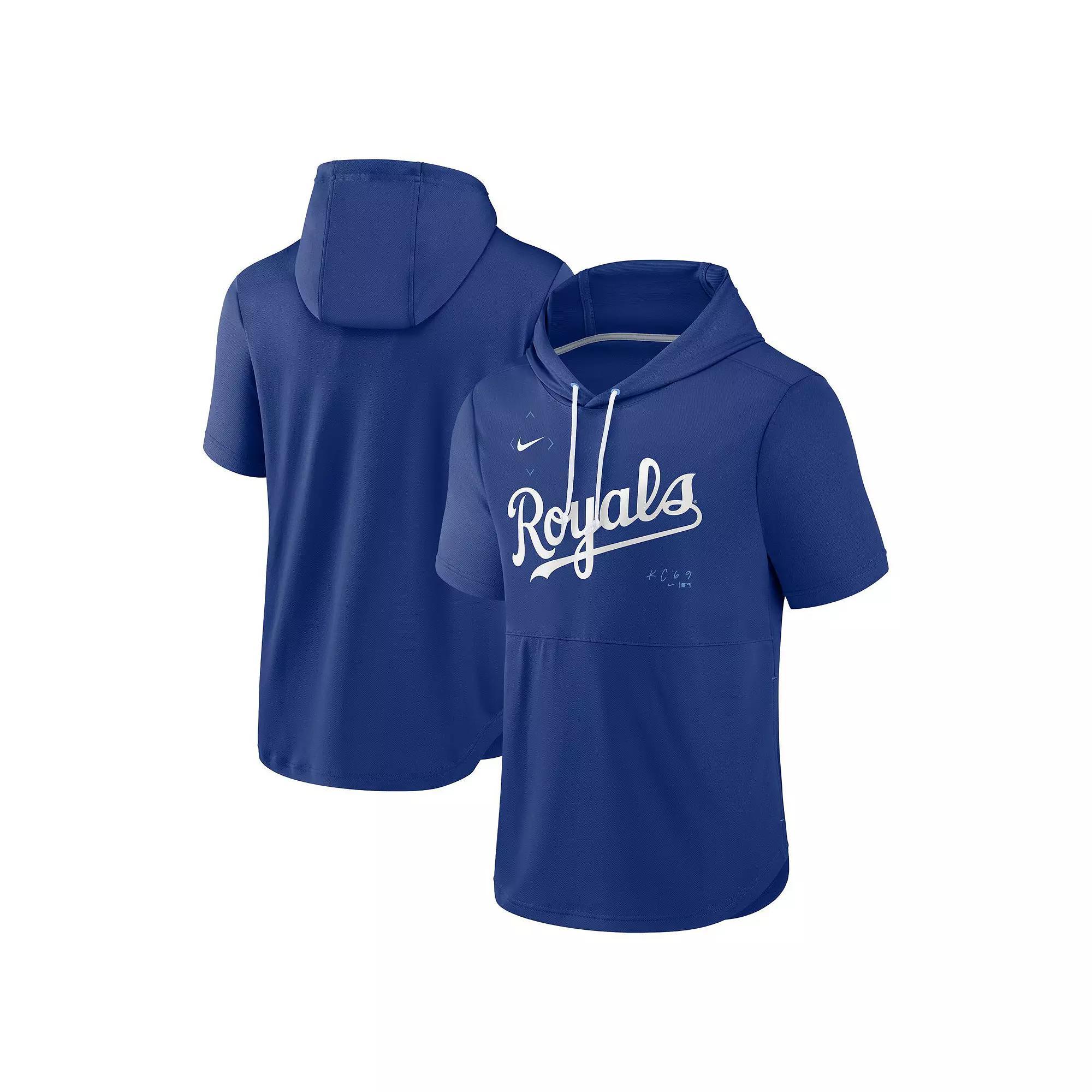 Men's Nike Black Colorado Rockies Springer Short Sleeve Team Pullover Hoodie, Size: Medium Product Image