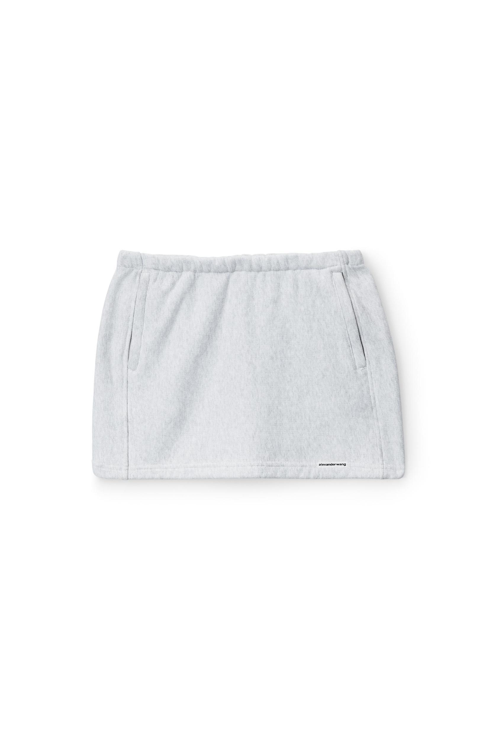 Mini Skirt In Classic Cotton Terry Product Image
