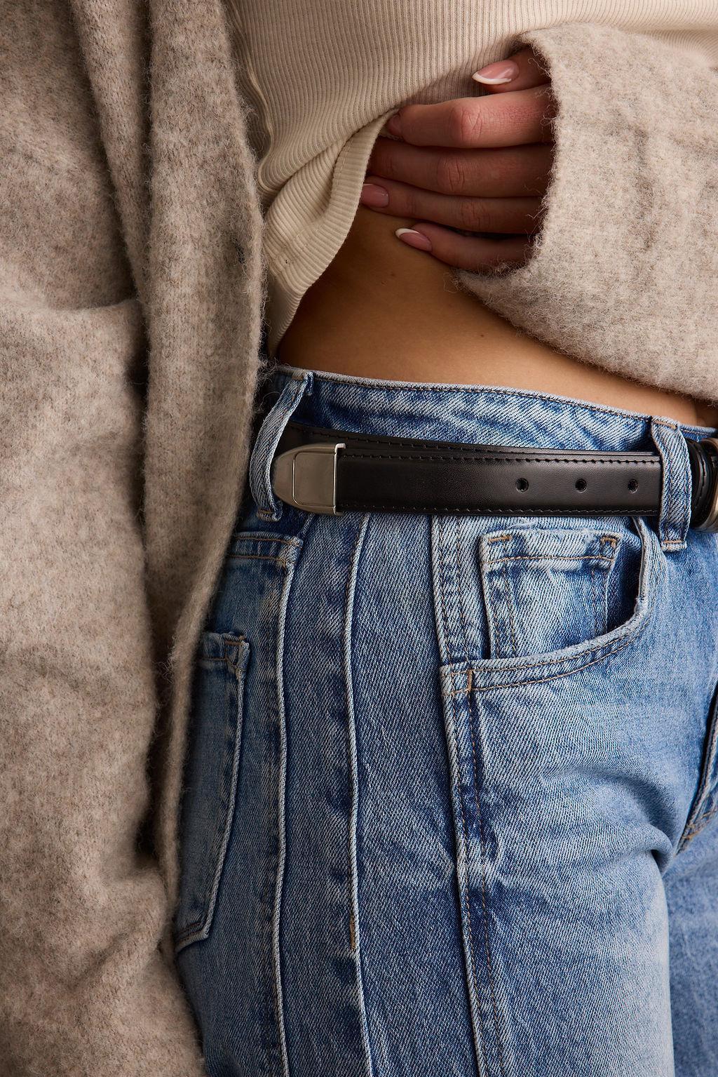Rogue Black Genuine Leather Belt Product Image